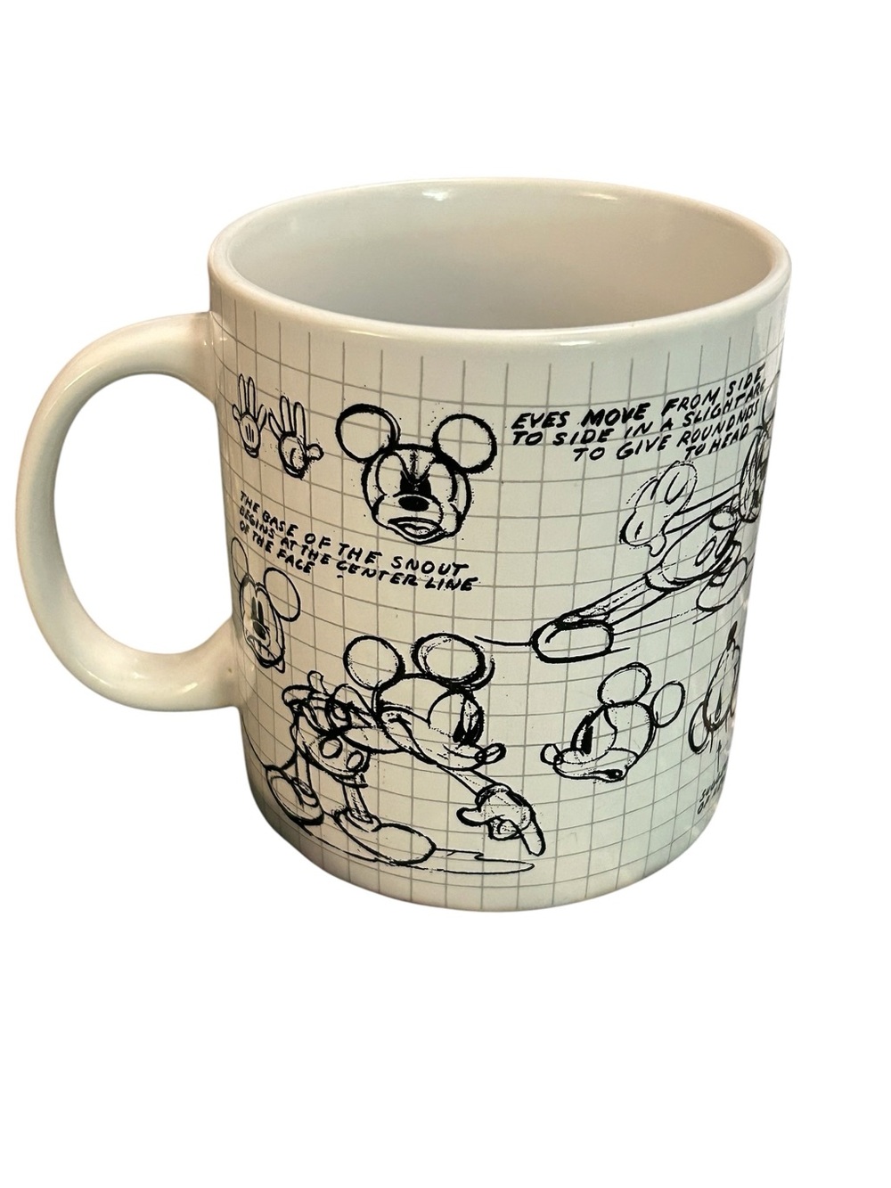 Sketch Book Disney Mickey Mouse Large 4.5'' Cup Mug Coffee Tea - Picture 3 of 7